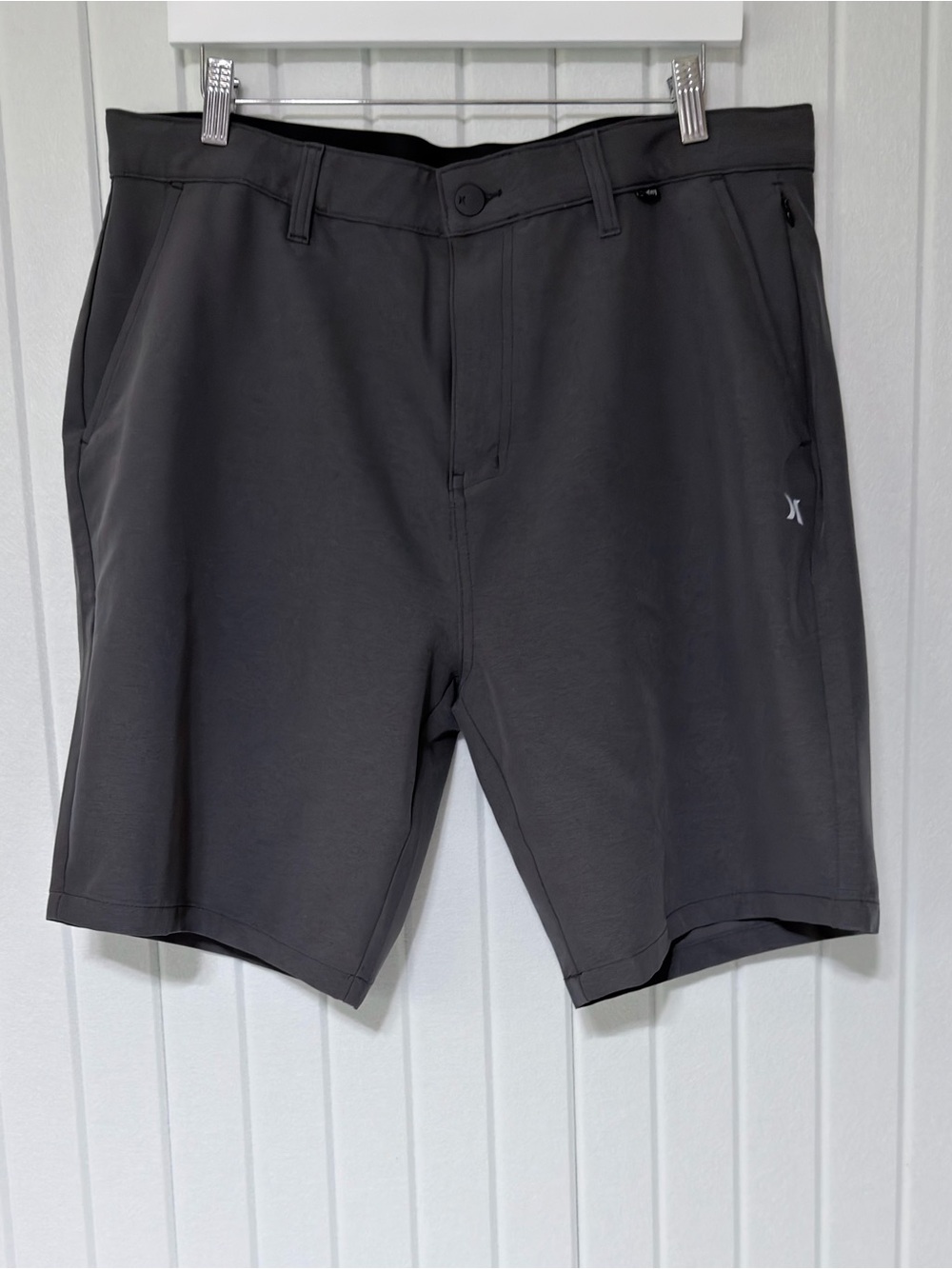 Hurley Men's Dark Gray Hybrid Shorts